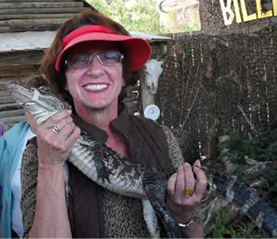 bec and her gator